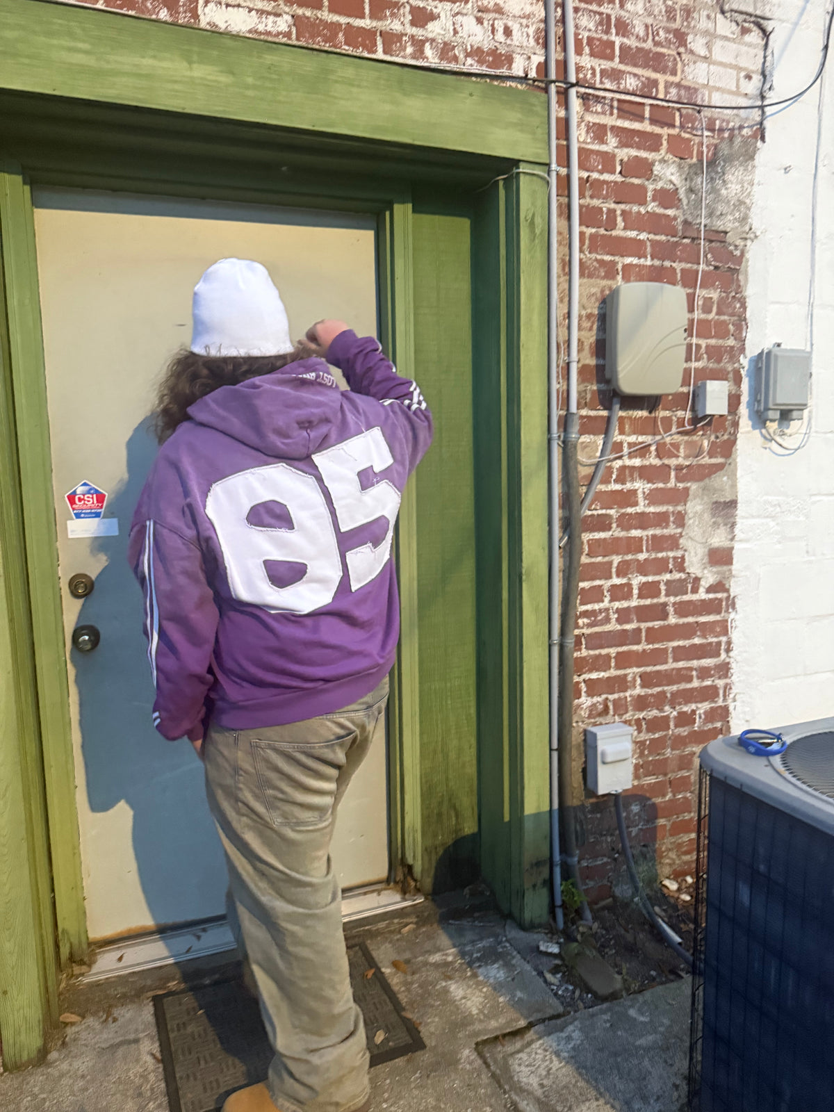 Purpul Fading Hoodie